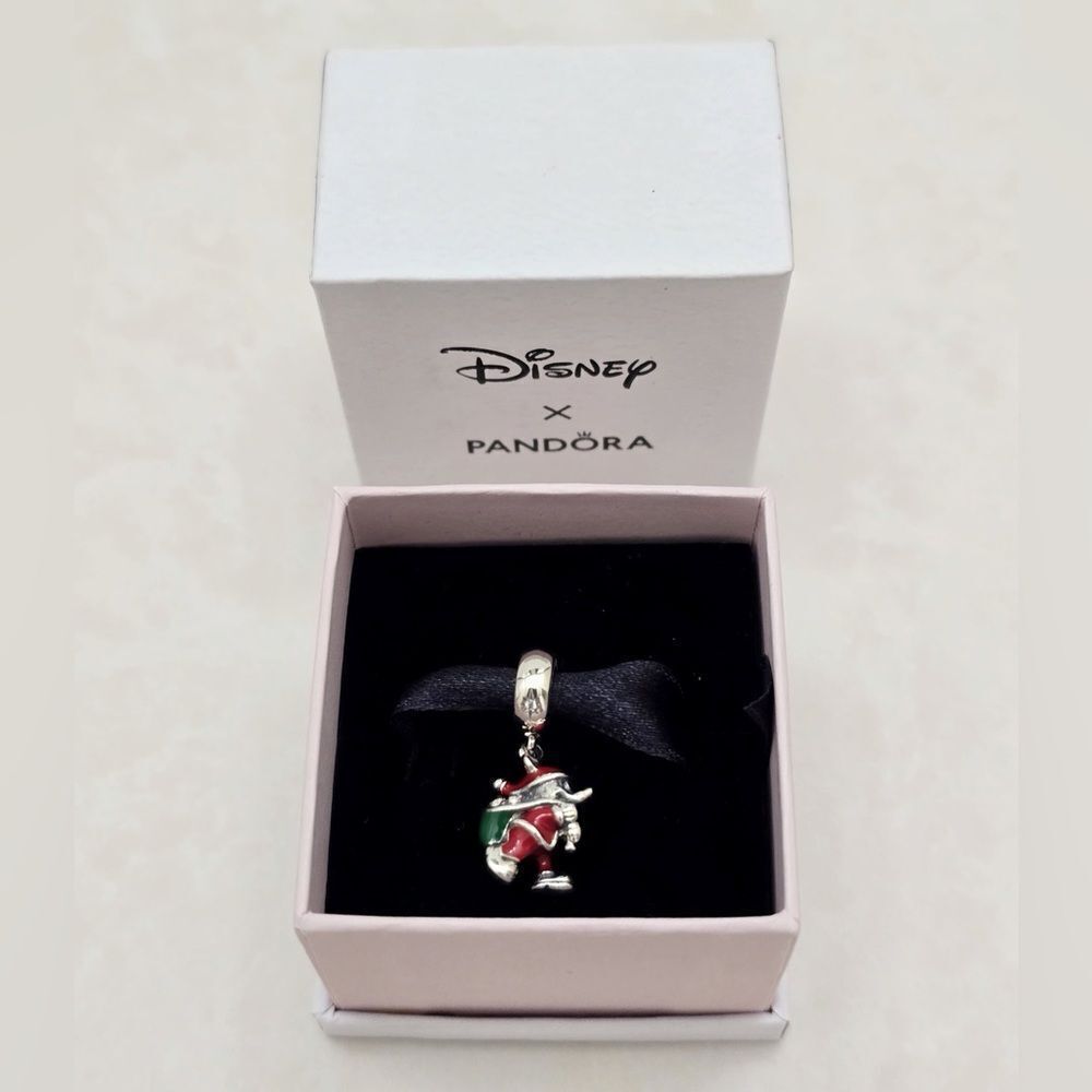 Pandora Disney Santa Mickey Charm
